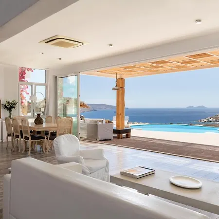 Spectacular 1 Bedroom Vibhu Private Jacuzzis & Infinity Pool Villa Kalafatis